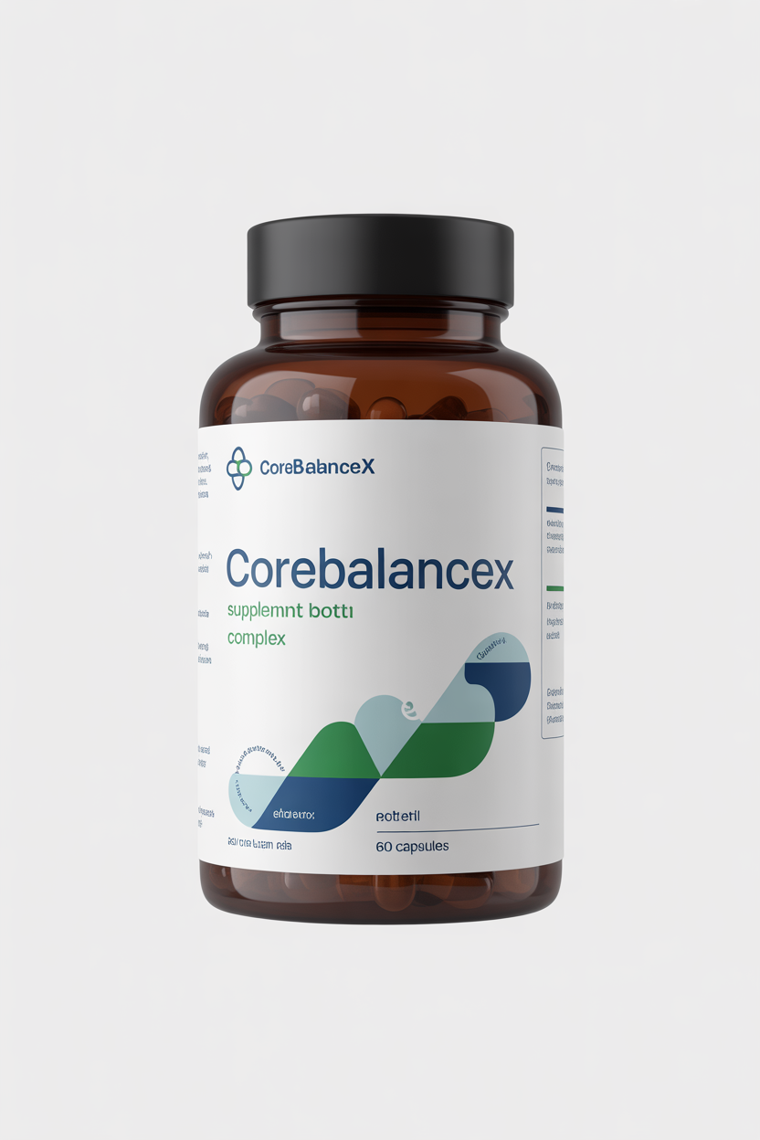 CoreBalanceX product bottle